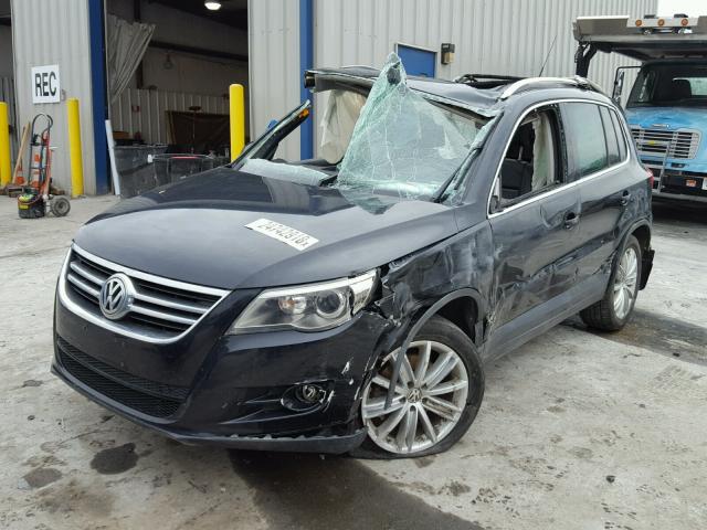 WVGBV75N19W529924 - 2009 VOLKSWAGEN TIGUAN SE BLACK photo 2