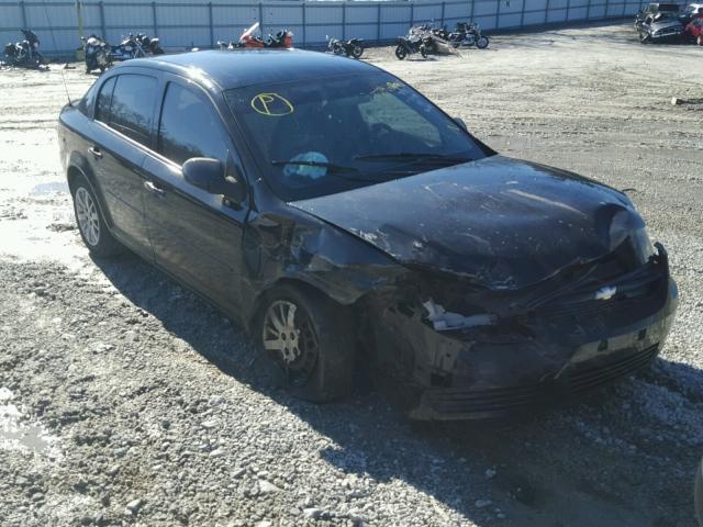 1G1AD5F56A7237344 - 2010 CHEVROLET COBALT 1LT BLACK photo 1