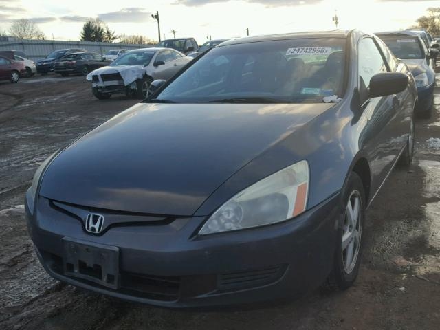 1HGCM72534A004015 - 2004 HONDA ACCORD EX GRAY photo 2