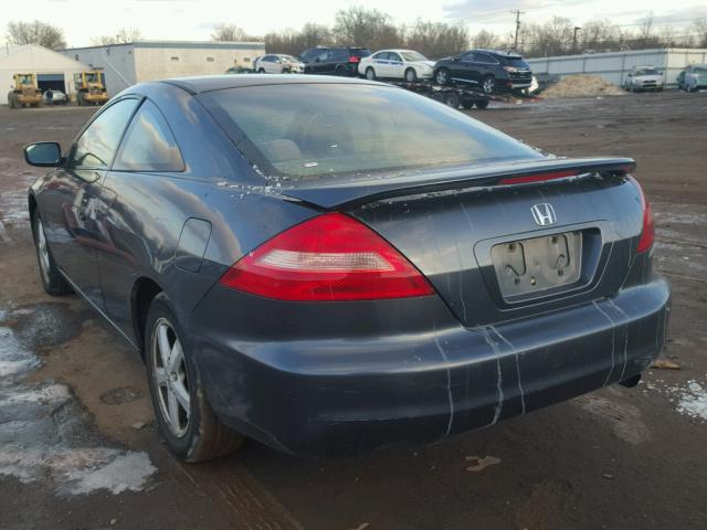 1HGCM72534A004015 - 2004 HONDA ACCORD EX GRAY photo 3