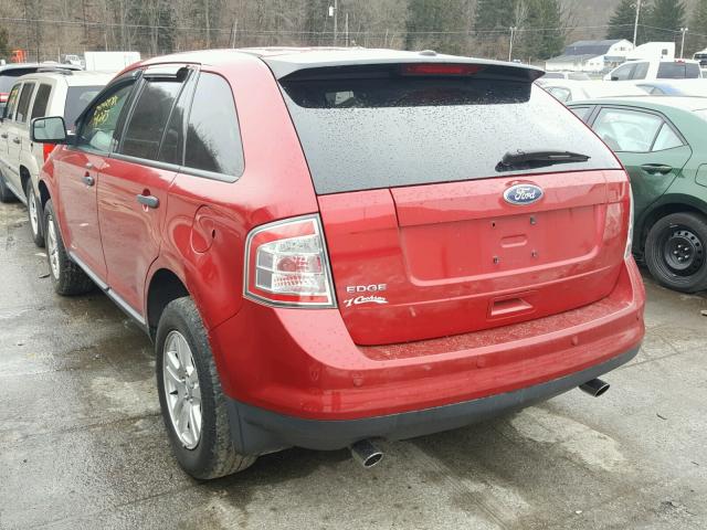 2FMDK3GC8ABB26311 - 2010 FORD EDGE SE BURGUNDY photo 3