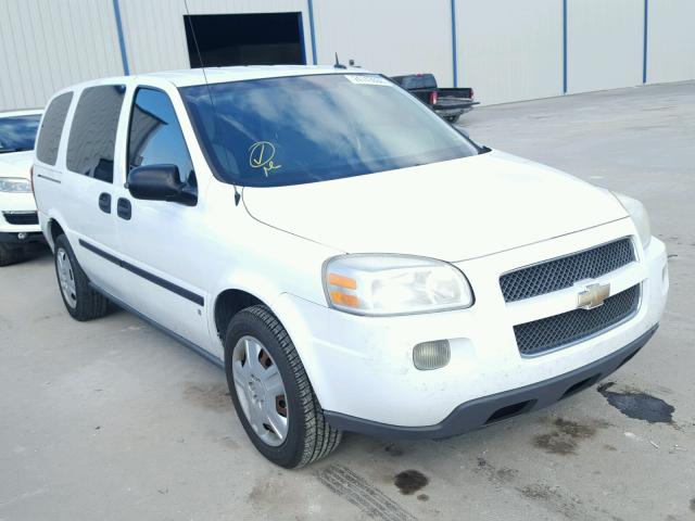 1GBDV13168D209278 - 2008 CHEVROLET UPLANDER I WHITE photo 1