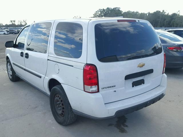 1GBDV13168D209278 - 2008 CHEVROLET UPLANDER I WHITE photo 3