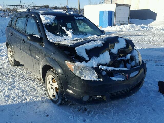 5Y2SM63845Z457964 - 2005 PONTIAC VIBE BLACK photo 1