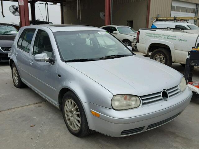 9BWGP61J634078631 - 2003 VOLKSWAGEN GOLF GLS T SILVER photo 1