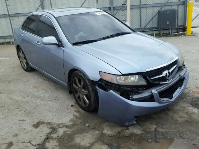JH4CL96804C017003 - 2004 ACURA TSX BLUE photo 1