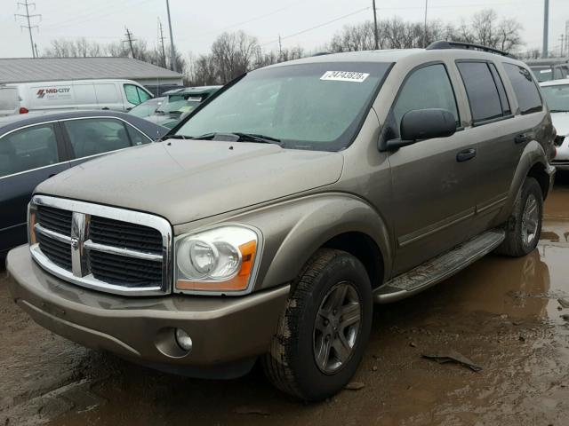 1D4HB58D94F225430 - 2004 DODGE DURANGO LI GOLD photo 2