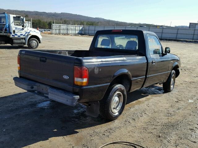 1FTCR10A4RTA07823 - 1994 FORD RANGER BLACK photo 4