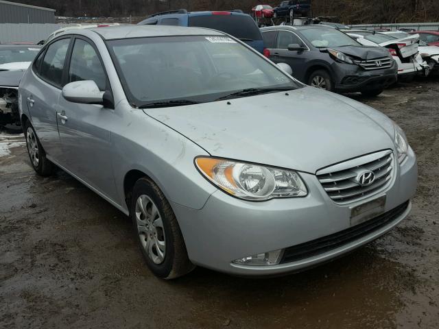 KMHDU4AD1AU889167 - 2010 HYUNDAI ELANTRA BL SILVER photo 1