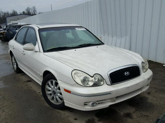 KMHWF35H33A878735 - 2003 HYUNDAI SONATA GLS WHITE photo 1