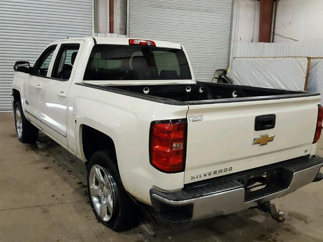 3GCPCREC0FG370883 - 2015 CHEVROLET SILVERADO WHITE photo 3