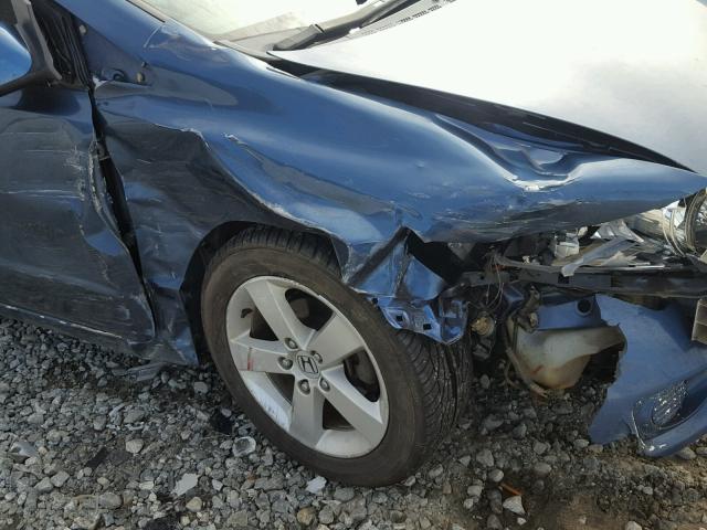 2HGFG12807H568366 - 2007 HONDA CIVIC EX ლურჯი ფოტო 9