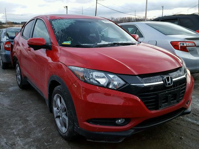 3CZRU6H57HM706058 - 2017 HONDA HR-V EX RED photo 1