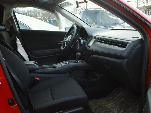 3CZRU6H57HM706058 - 2017 HONDA HR-V EX RED photo 5