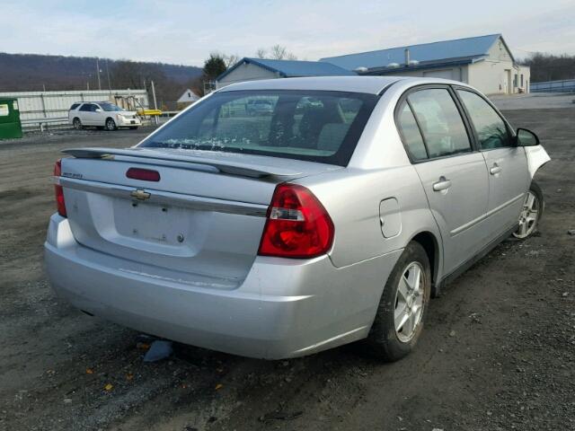 1G1ZT54845F287397 - 2005 CHEVROLET MALIBU LS SILVER photo 4