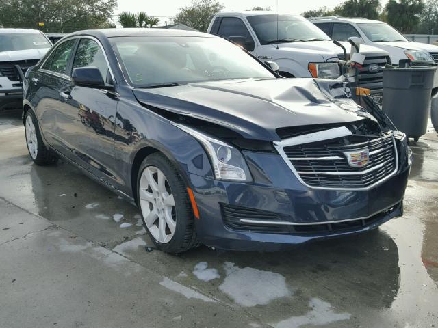 1G6AA5RX2F0130792 - 2015 CADILLAC ATS BLUE photo 1