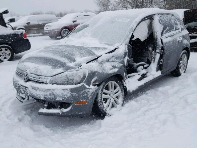 WVWDM9AJ6BW160711 - 2011 VOLKSWAGEN GOLF 灰色 照片 2