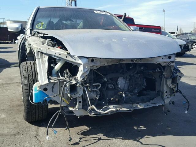 1HGCS1B80AA010024 - 2010 HONDA ACCORD EXL SILVER photo 9