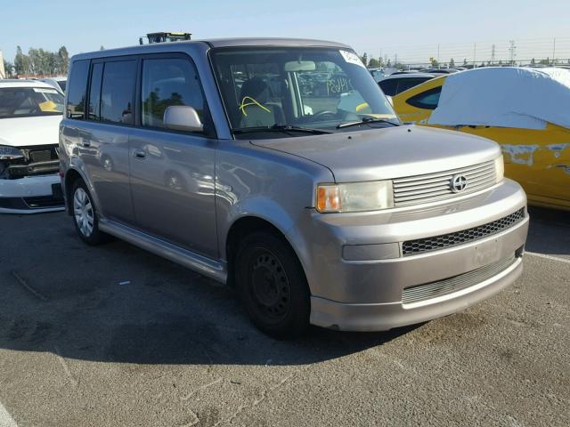 JTLKT334864082436 - 2006 TOYOTA SCION XB SILVER photo 1