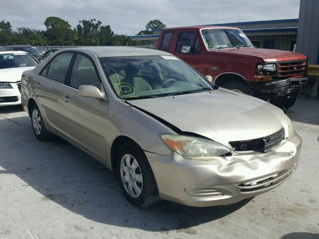 4T1BE32K04U855687 - 2004 TOYOTA CAMRY LE TAN photo 1