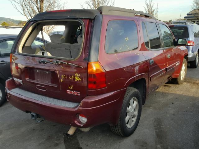 1GKES16S456151754 - 2005 GMC ENVOY XL BURGUNDY photo 4