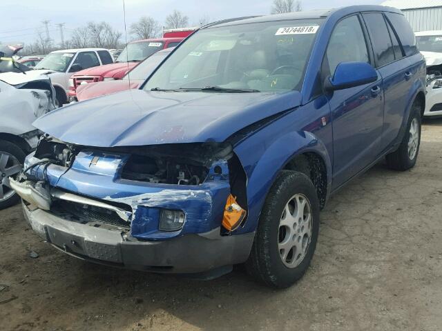 5GZCZ53415S809077 - 2005 SATURN VUE BLUE photo 2