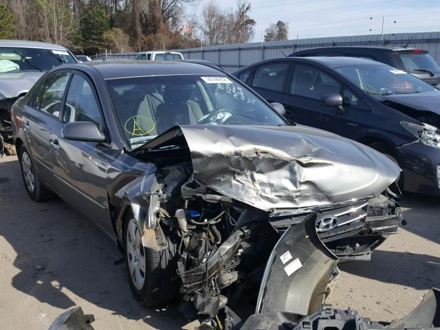 5NPET4AC3AH636851 - 2010 HYUNDAI SONATA GLS GRAY photo 1