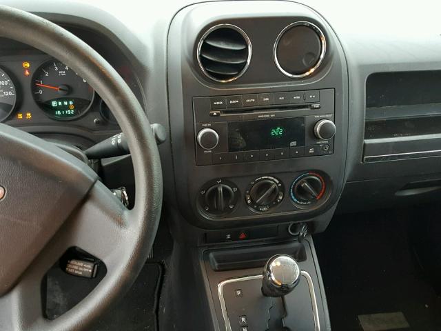 1J4FF47B59D232553 - 2009 JEEP COMPASS SP თეთრი ფოტო 9