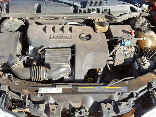 1G8AN15F67Z126047 - 2007 SATURN ION LEVEL RED photo 7