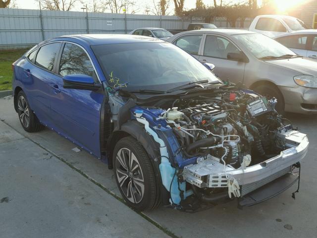 19XFC1F7XHE201760 - 2017 HONDA CIVIC EXL 蓝色 照片 1