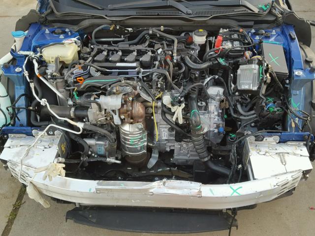 19XFC1F7XHE201760 - 2017 HONDA CIVIC EXL 蓝色 照片 7