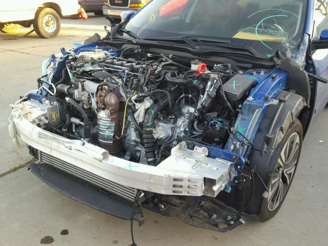 19XFC1F7XHE201760 - 2017 HONDA CIVIC EXL 蓝色 照片 9