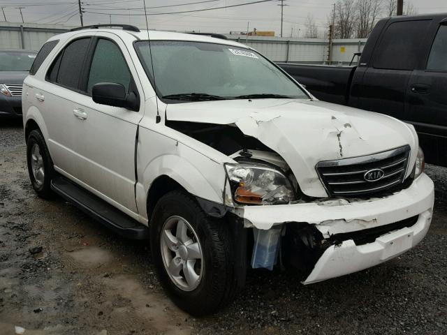 KNDJC735285786183 - 2008 KIA SORENTO EX WHITE photo 1