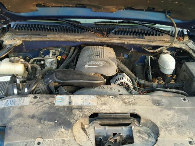 1GCGC13U93F161538 - 2003 CHEVROLET SILVERADO BLUE photo 7