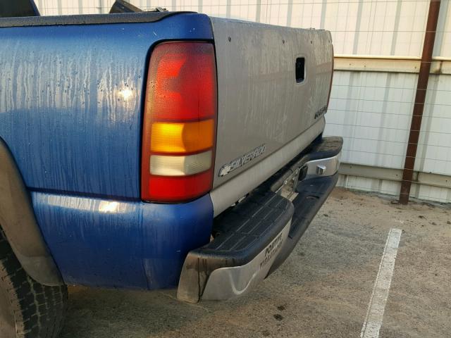 1GCGC13U93F161538 - 2003 CHEVROLET SILVERADO BLUE photo 9