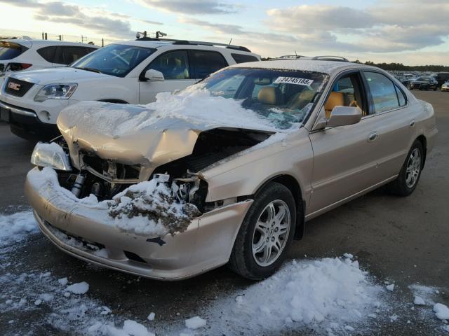 19UUA5669YA007723 - 2000 ACURA 3.2TL GOLD photo 2