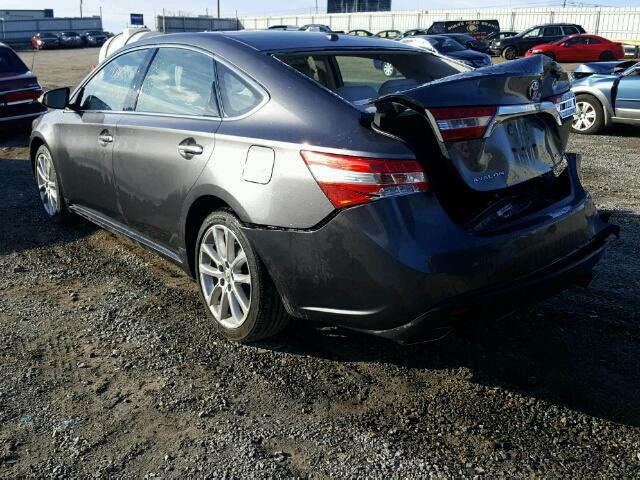 4T1BK1EB5DU042029 - 2013 TOYOTA AVALON BAS Gri fotoğraf 3