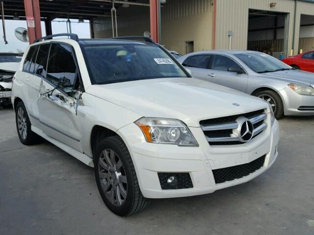 WDCGG5GB9AF497914 - 2010 MERCEDES-BENZ GLK 350 WHITE photo 1