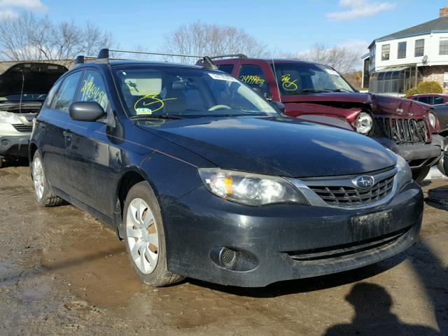 JF1GH61698H802627 - 2008 SUBARU IMPREZA 2. BLACK photo 1