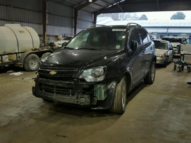 3GNAL3EK9FS525994 - 2015 CHEVROLET CAPTIVA LT BLACK photo 2