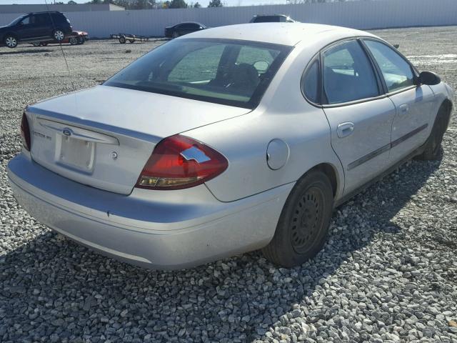 1FAFP53U75A101058 - 2005 FORD TAURUS SE SILVER photo 4