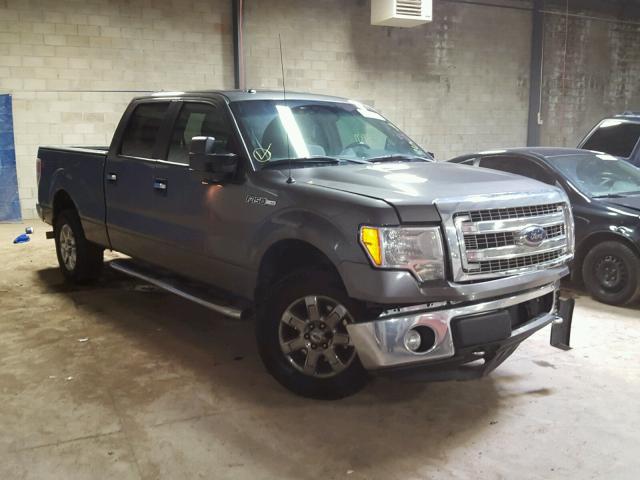 1FTFW1EF1DFB32506 - 2013 FORD F150 SUPER GRAY photo 1