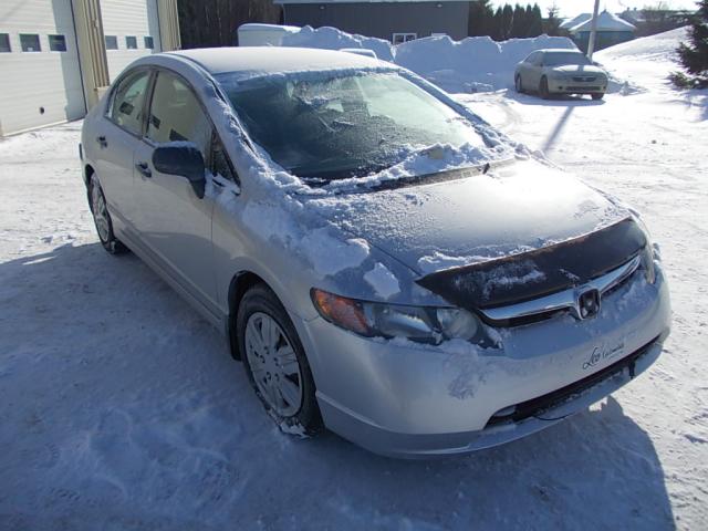 2HGFA16377H026522 - 2007 HONDA CIVIC DX SILVER photo 1