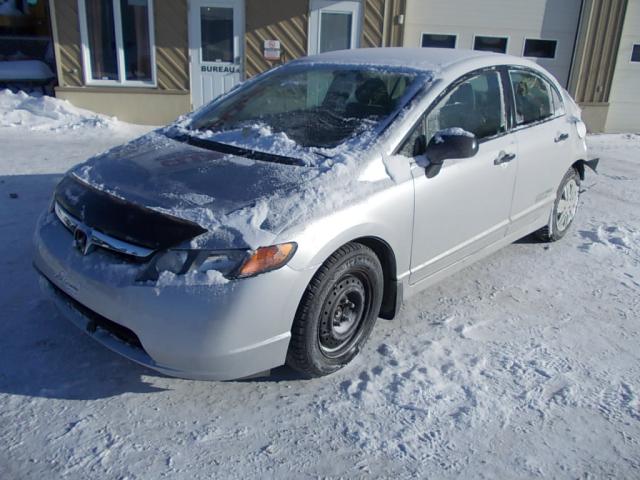 2HGFA16377H026522 - 2007 HONDA CIVIC DX SILVER photo 2