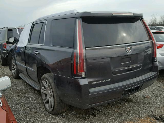 1GYS4BKJ1FR175094 - 2015 CADILLAC ESCALADE L CHARCOAL photo 3