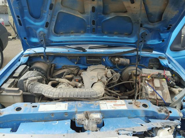 1FTDR15X5PPB16914 - 1993 FORD RANGER SUP BLUE photo 7