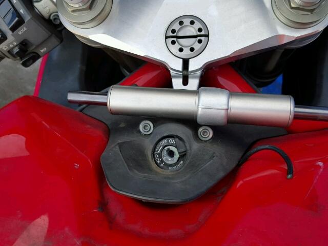 ZDM1XBEW98B008921 - 2008 DUCATI 1098 BASE RED photo 9