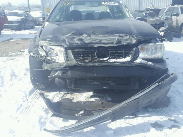 3VWRK69M94M008303 - 2004 VOLKSWAGEN JETTA GL BLACK photo 9