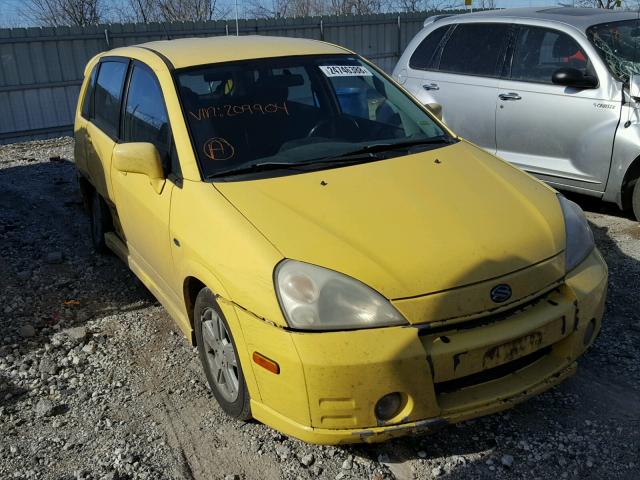 JS2RC41H335209904 - 2003 SUZUKI AERIO SX YELLOW photo 1