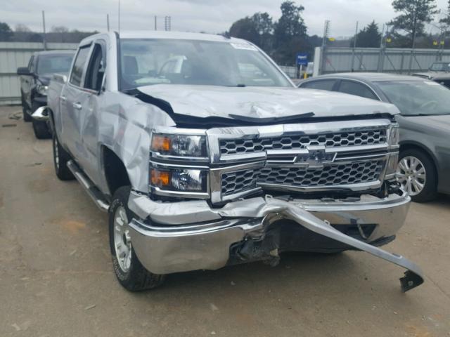 3GCUKREH1EG395081 - 2014 CHEVROLET SILVERADO SILVER photo 1